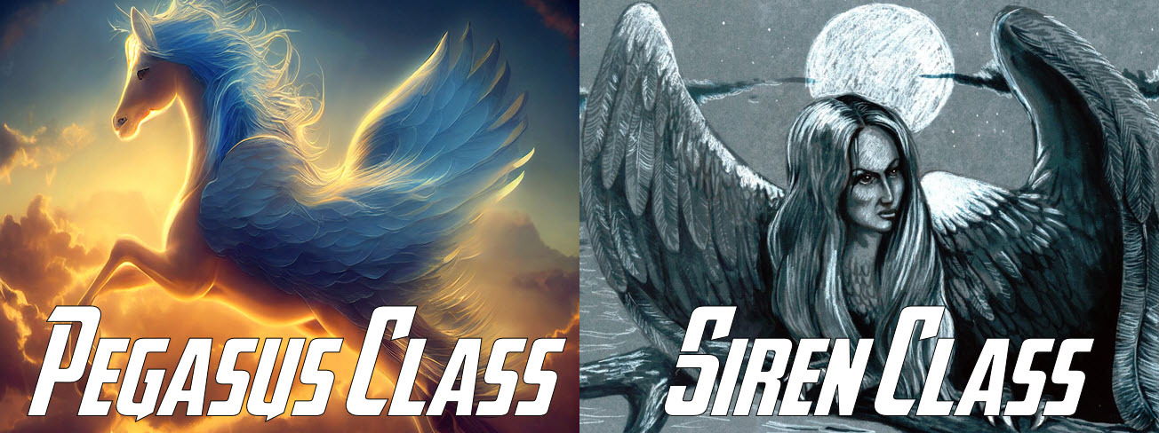 Pegasus Siren Class Banner