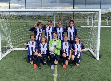Girls footy